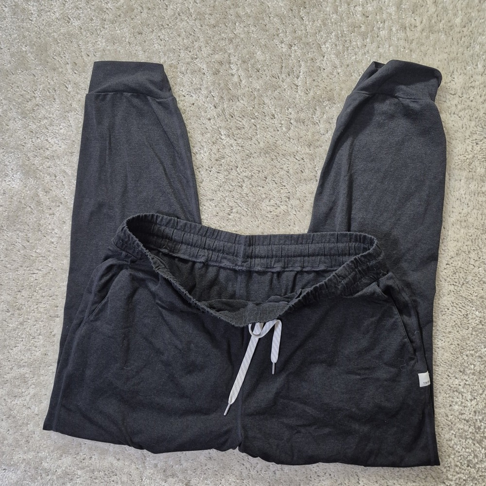 Vuori Performance Jogger Womens L/XL Black Athleisure Stretch Gym Run Lounge